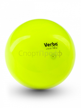 Мяч Verba Sport однотонный 16см.